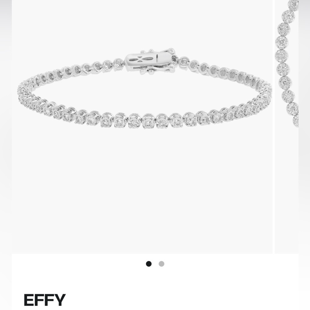 Effy Round Cut Diamond Tennis Bracelet